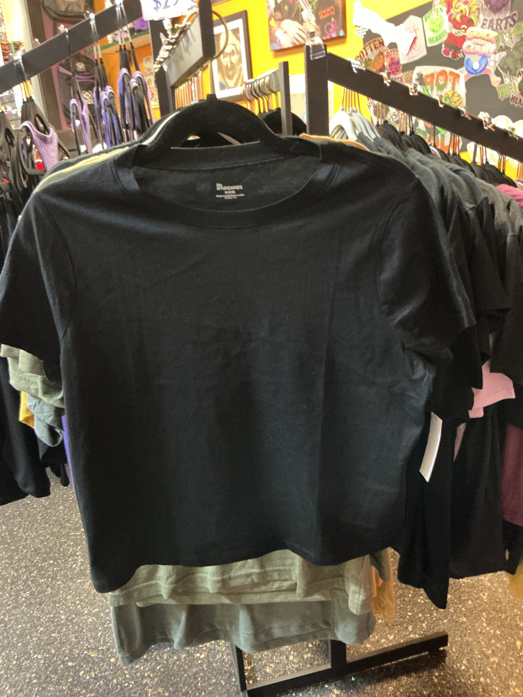 RH Crop-Black YOU PICK LOGO