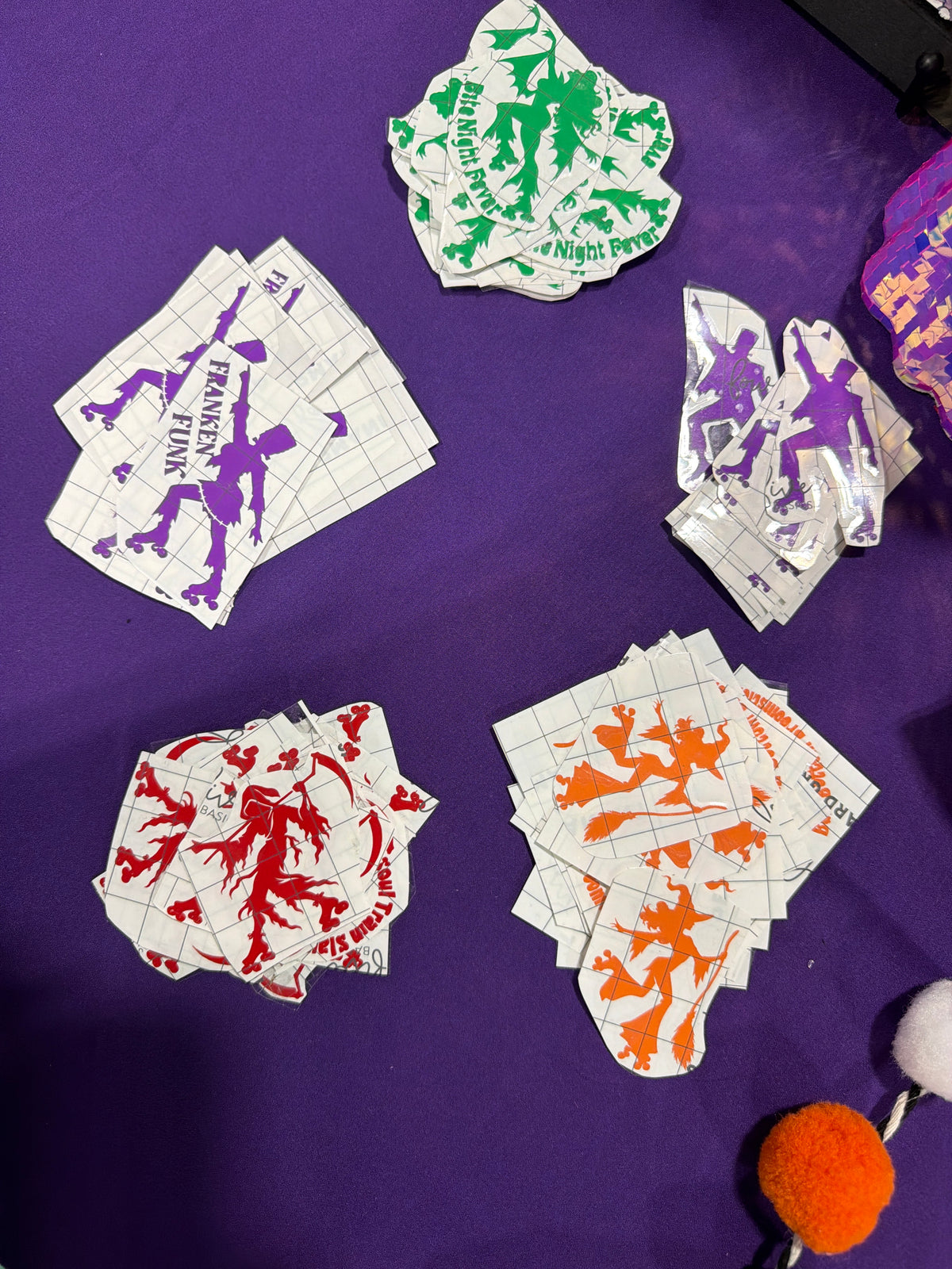 Hallowbout stickers
