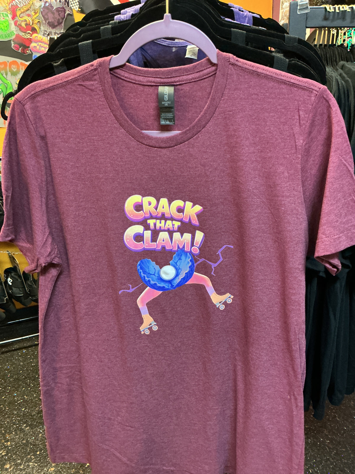 RH Tee- “Crack That Clam”