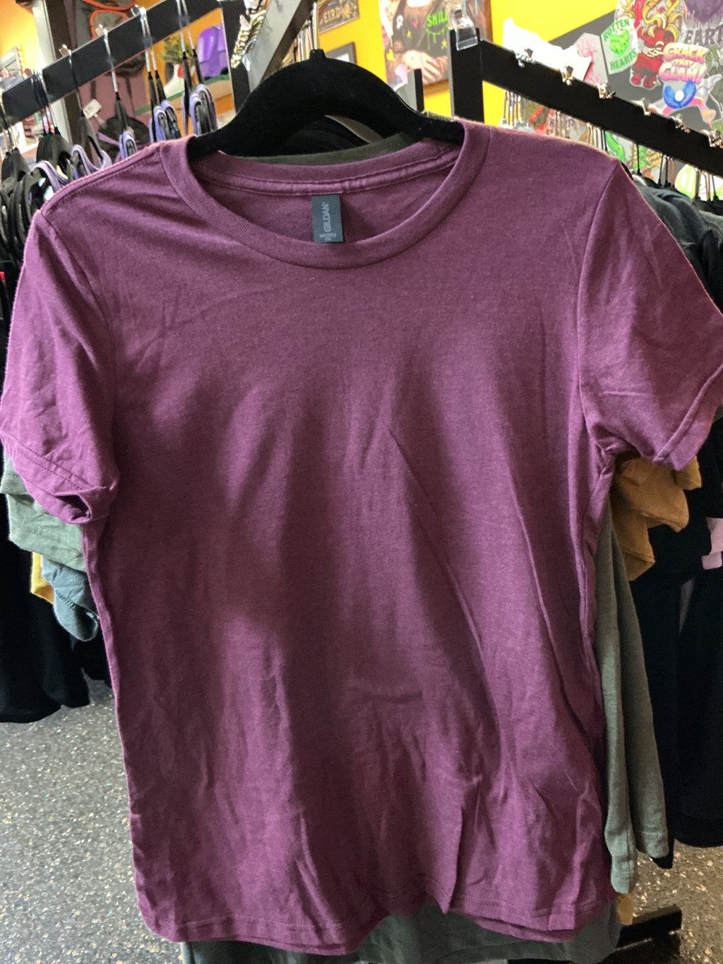 Triblend Tee-Maroon YOU PICK LOGO