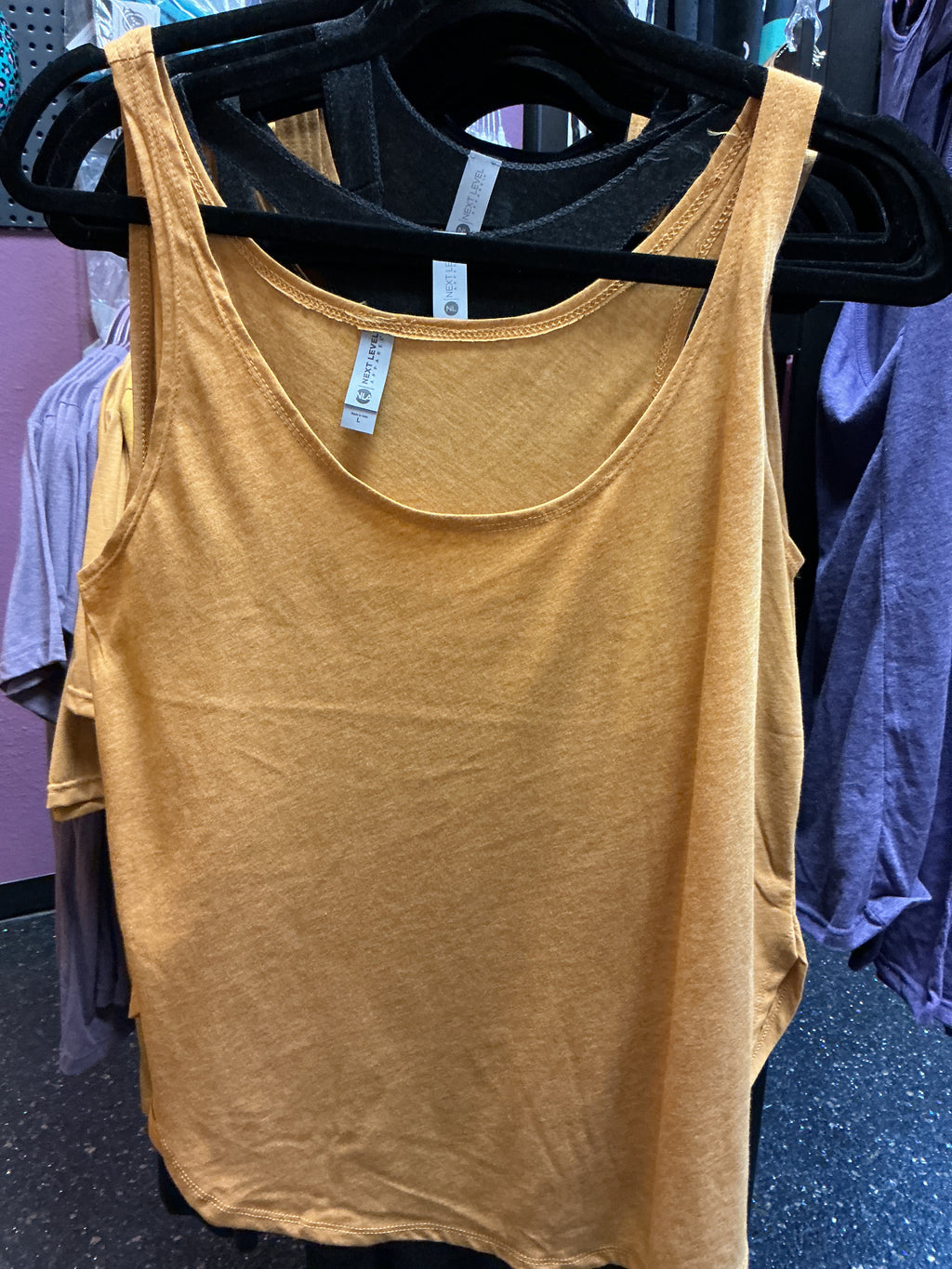 Festival Tank-Golden Yellow  YOU PICK LOGO
