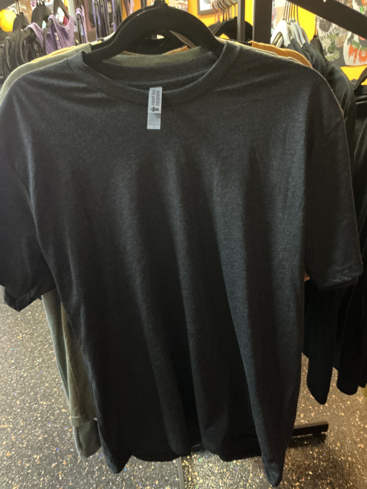 Triblend Tee-Charcoal YOU PICK LOGO