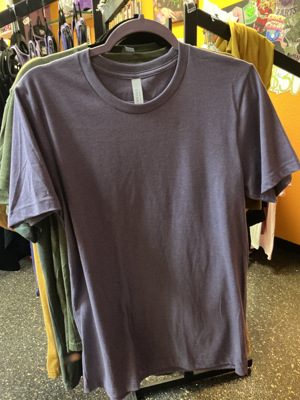 Triblend Tee-Purple YOU PICK LOGO