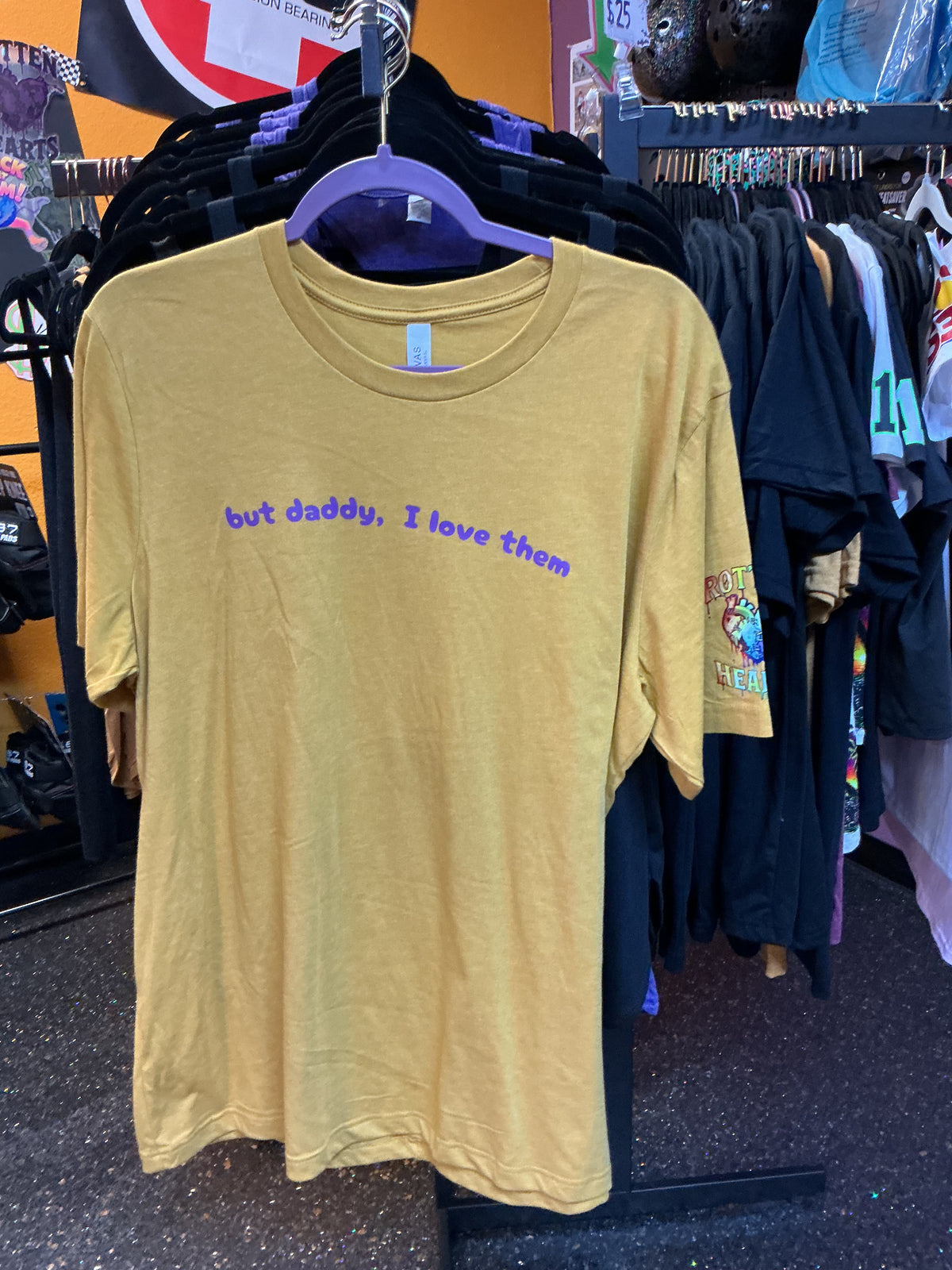 RH Tee-Gold “But daddy I love them”