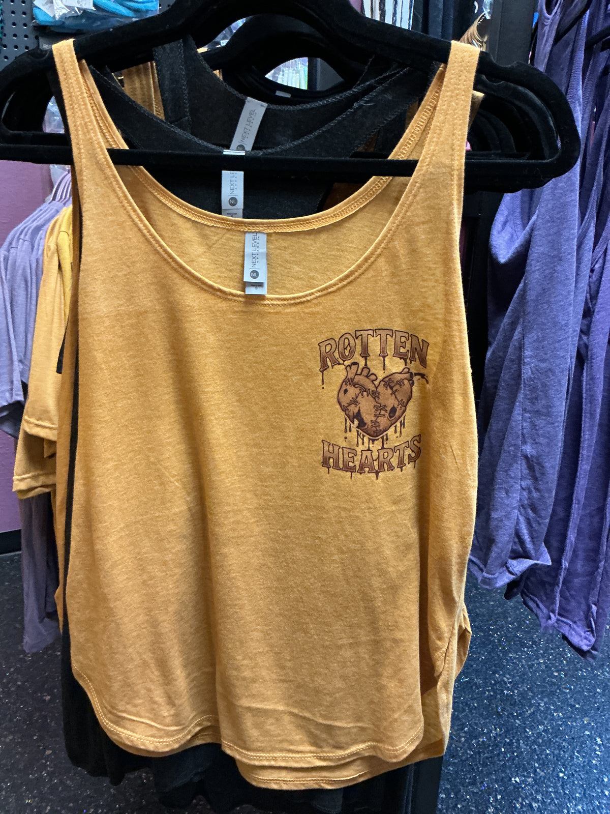 Festival Tank-💛Gold Pocket on Gold 💛