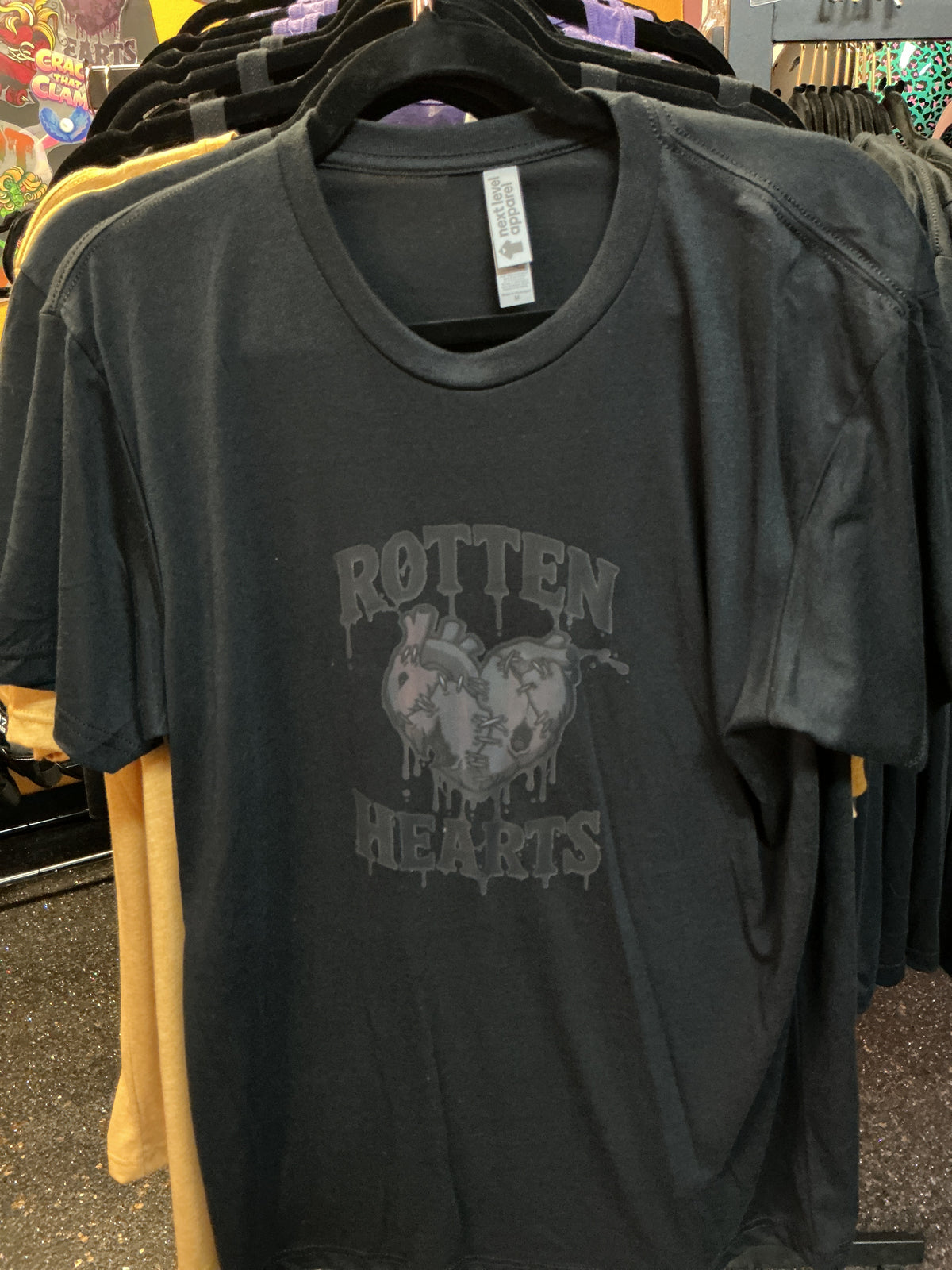 RH Tee- Black/Black Logo 🖤