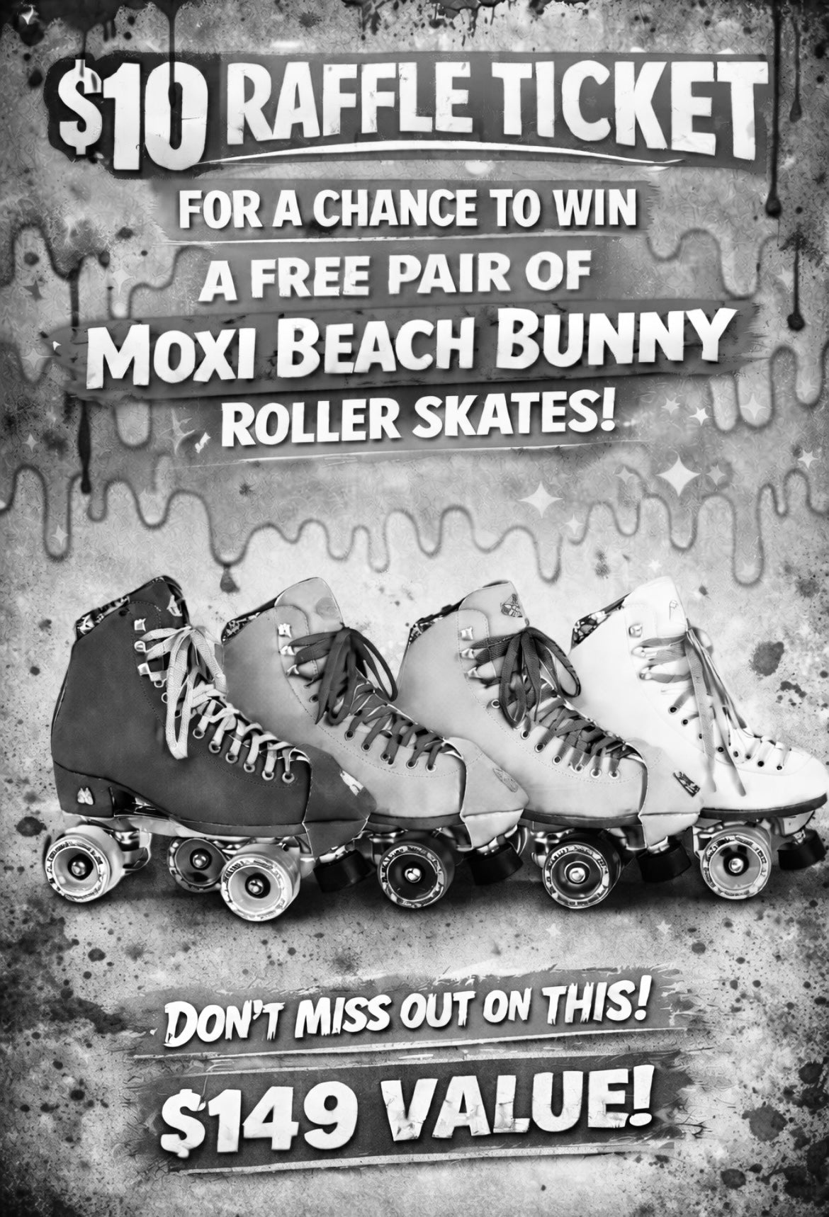 $10 Moxi Beach Bunny Raffle