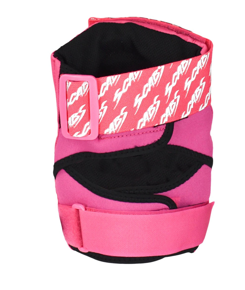 Pink Scabs Skate Knee Pads