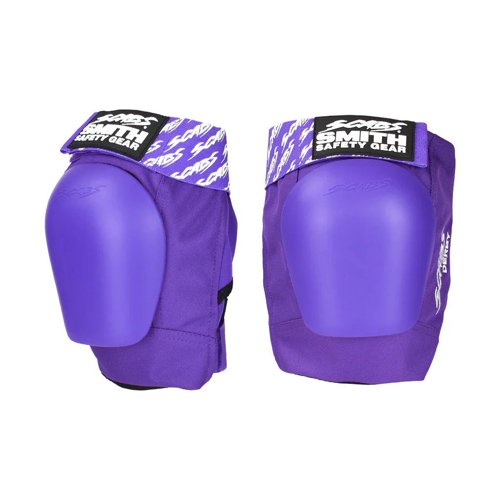 Purple  Scabs Skate Knee Pads