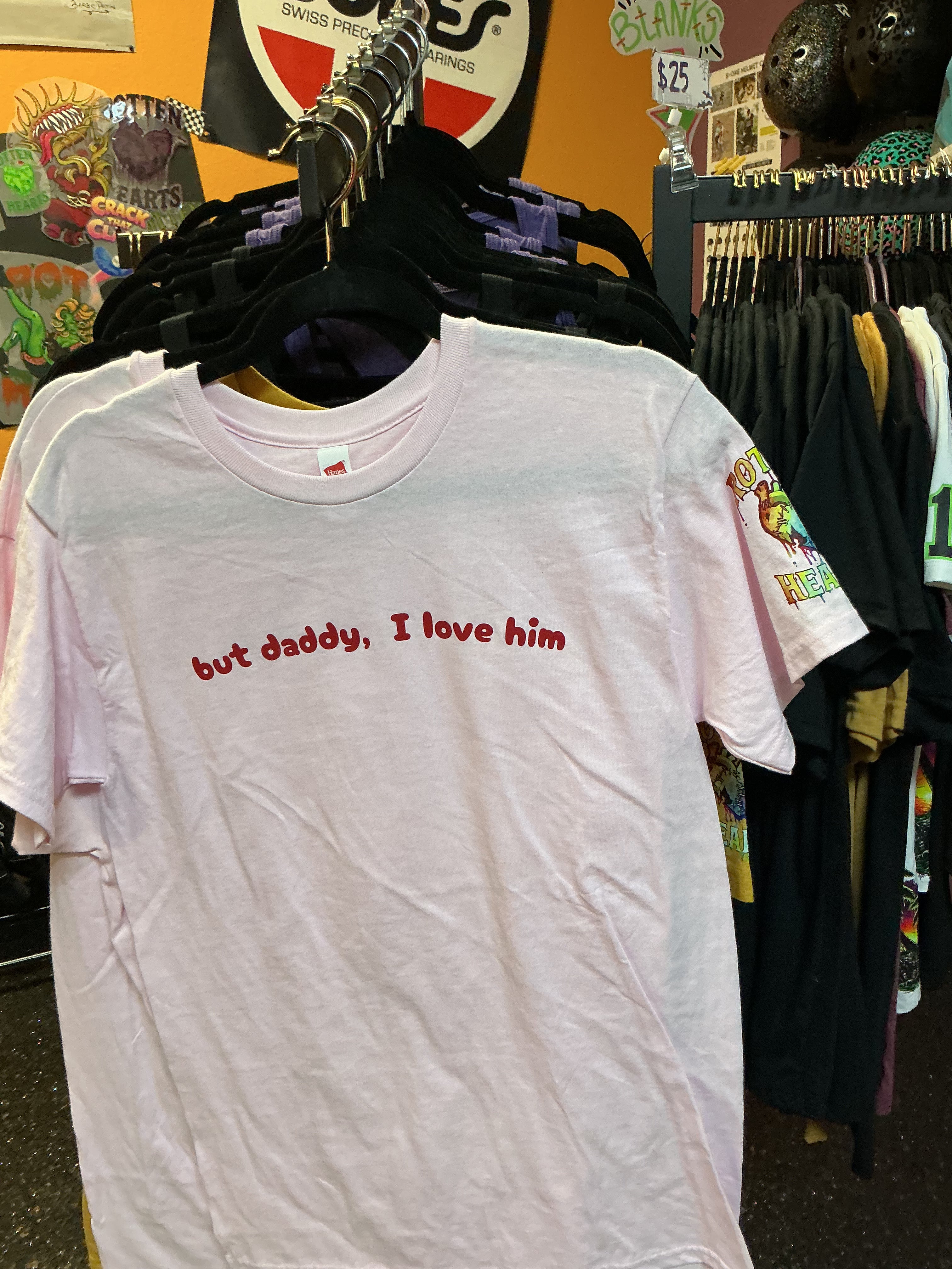 RH Tee-Pink “But daddy I love him”