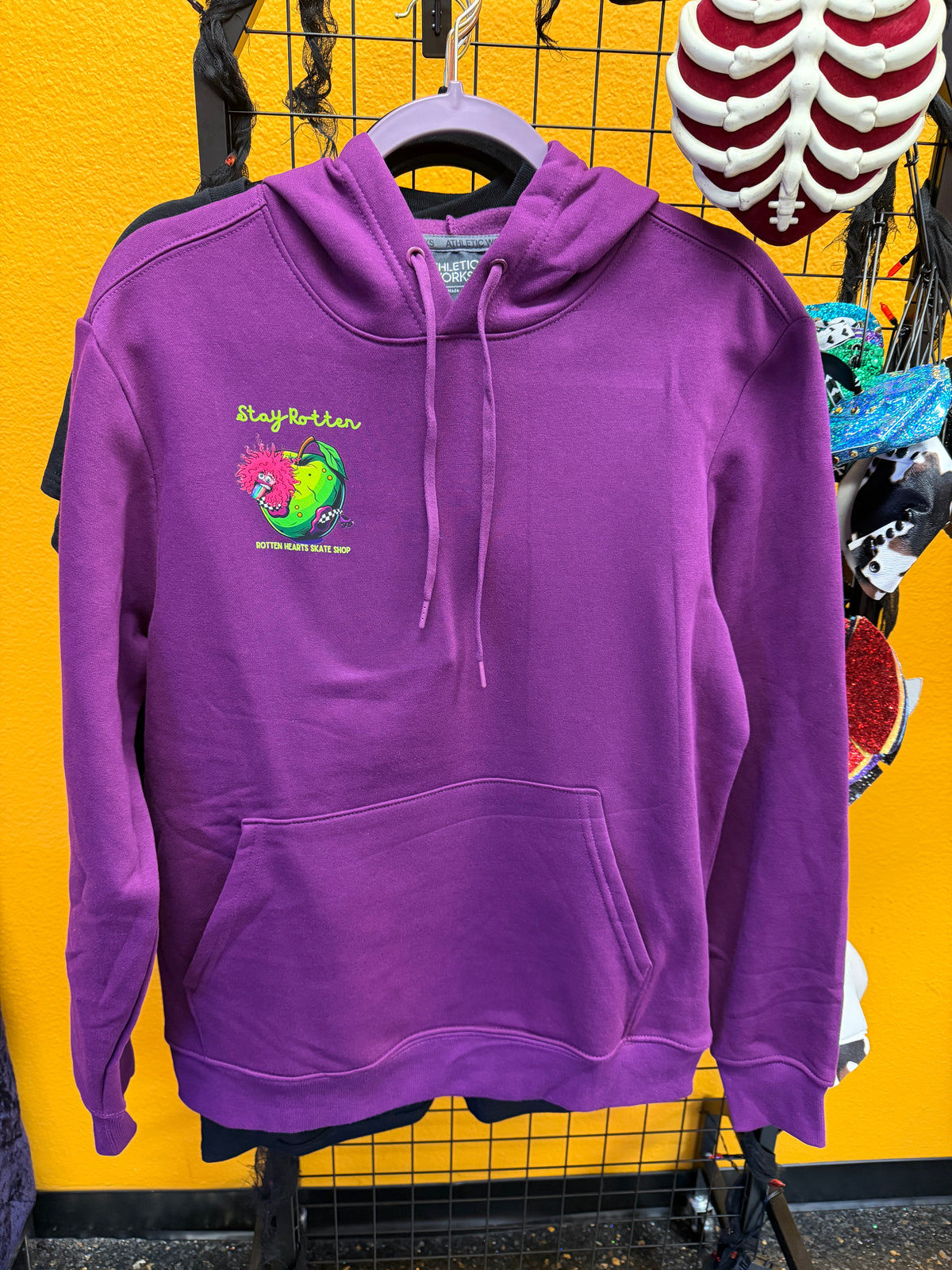 Fleece Hoodie-Purple TRIXIE