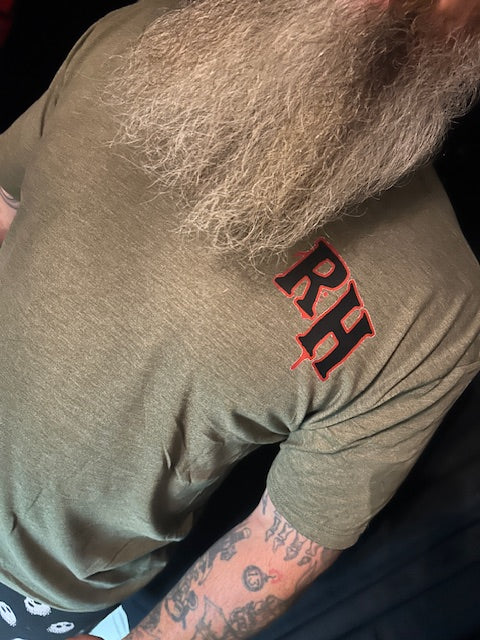 Rotten Rad Tee-Grungy Green