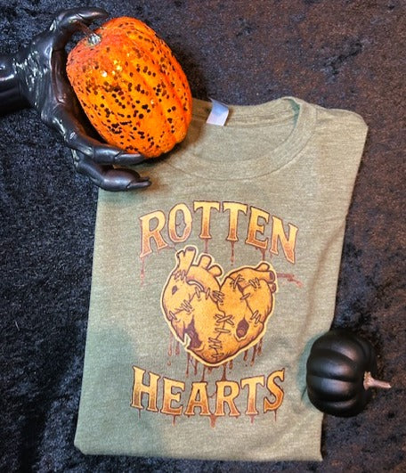 Rotten Rad Tee-Grungy Green