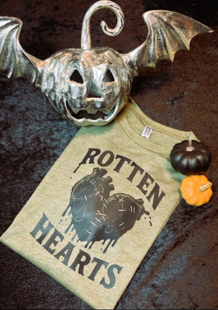Rotten Rad Tee-Grungy Green