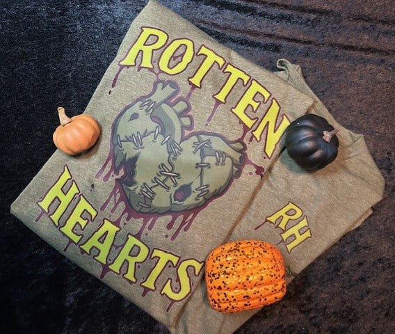 Rotten Rad Tee-Grungy Green