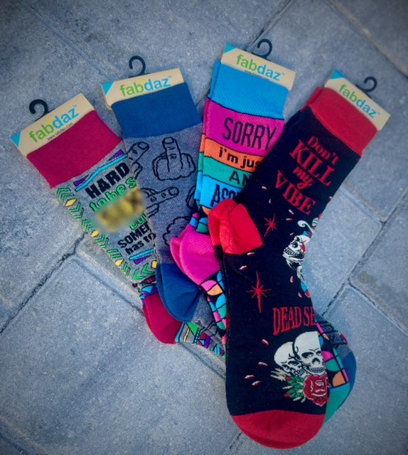 FABDAZ- Funky Men's Novelty Socks