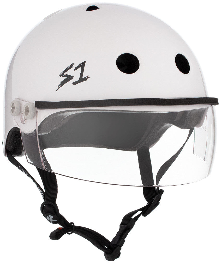 S ⚒️ One Lifer Visor White Gloss