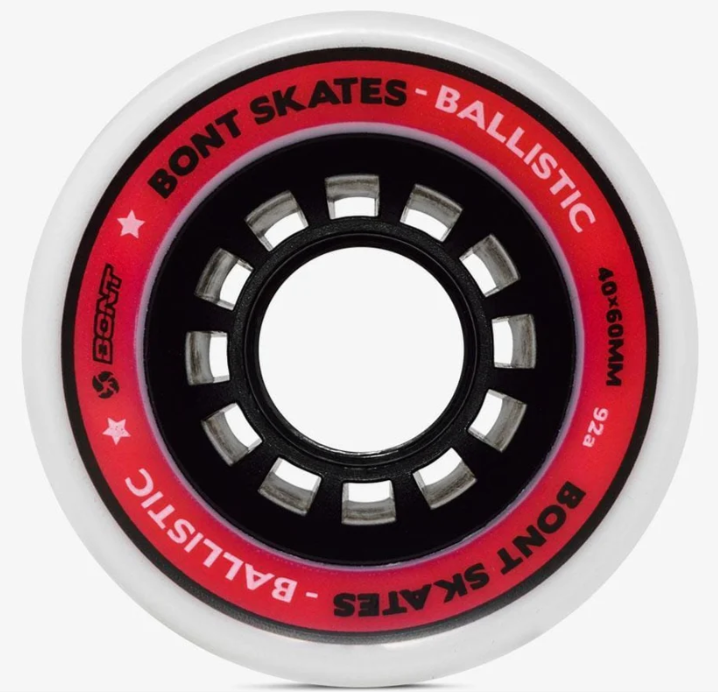 Bont Ballistic Roller Skate Wheels (Set of 4)